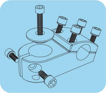 ATTACH AND ADJUST HANDLEBARS