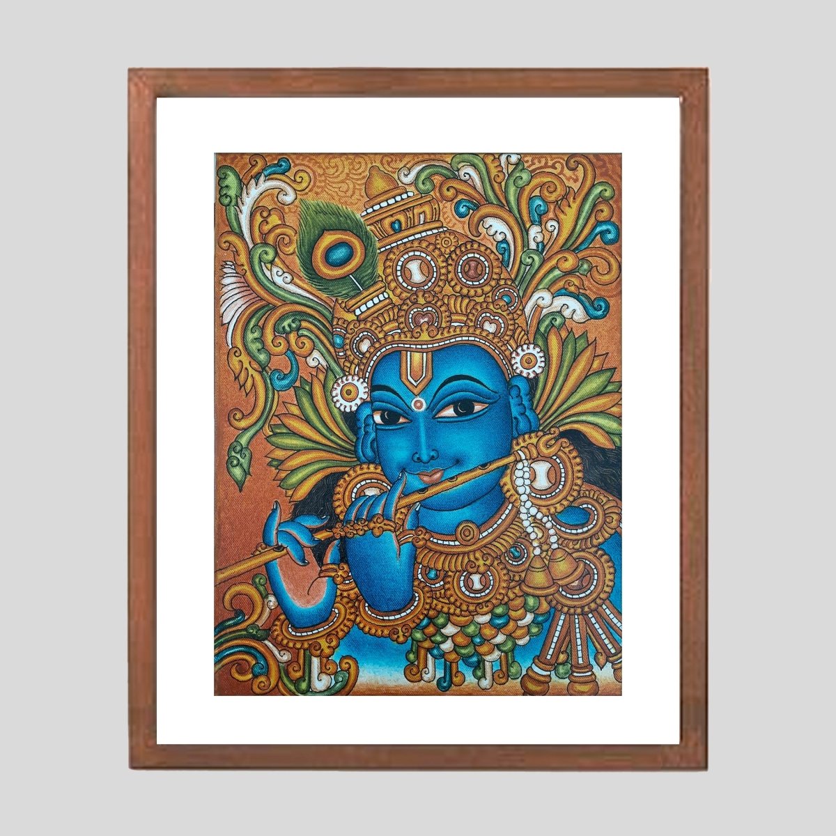 Modern Painting Wood Back Side Canvas Paintings (modern Ganesha) Acrylic  Colours, Ronak, Size: 14x18 Size at Rs 5000 in New Delhi