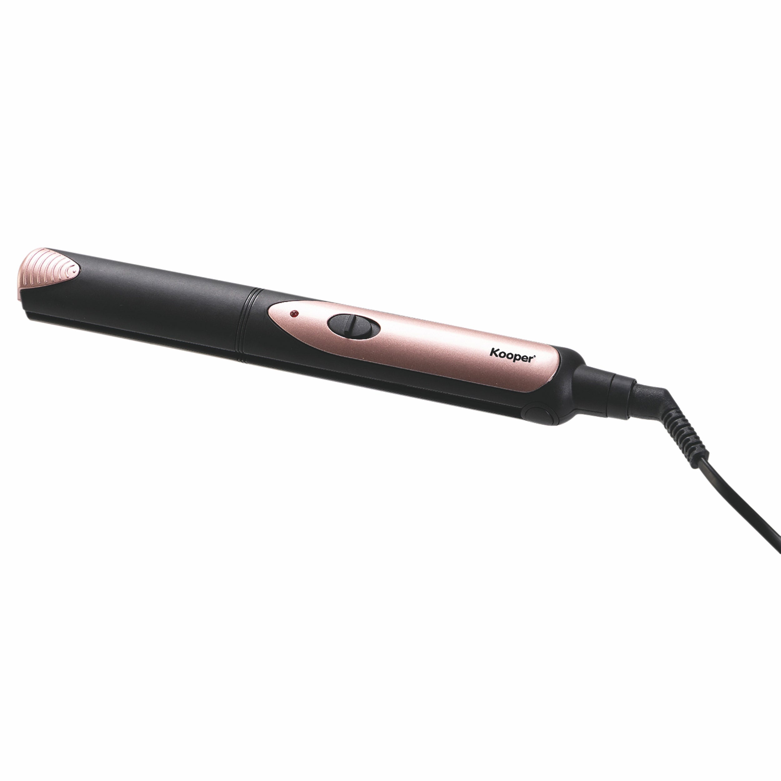 kooper piastra per capelli 30w in alluminio nera donna