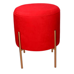 Pouf Contenitore Pieghevole 38x38xh38 cm in Velluto Rosso – acquista su  Giordano Shop