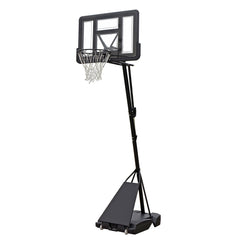 Canestro Basket da Esterno Altezza Regolabile 210-260 cm Ruote