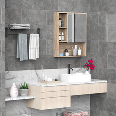 Alasta Modena Specchio Bagno Anti Nebbia 50x70 cm Specchio Bagno con Luce -  Specchio da Parete Personalizzabile, Rettangolare con Opzione di Selezione  del Colore della Luce : : Casa e cucina