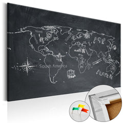 Quadro Di Sughero - Travel Around The World [Cork Map] 90x60cm Erroi –  acquista su Giordano Shop