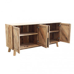 Credenza Dalton 160x48x85 h cm in Pino riciclato Marrone – acquista su  Giordano Shop