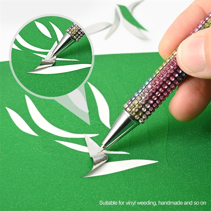 FOSHIO New Wrap Weeding Pin Pen Vinyl Craft Tool Pen Air Bubble Releas