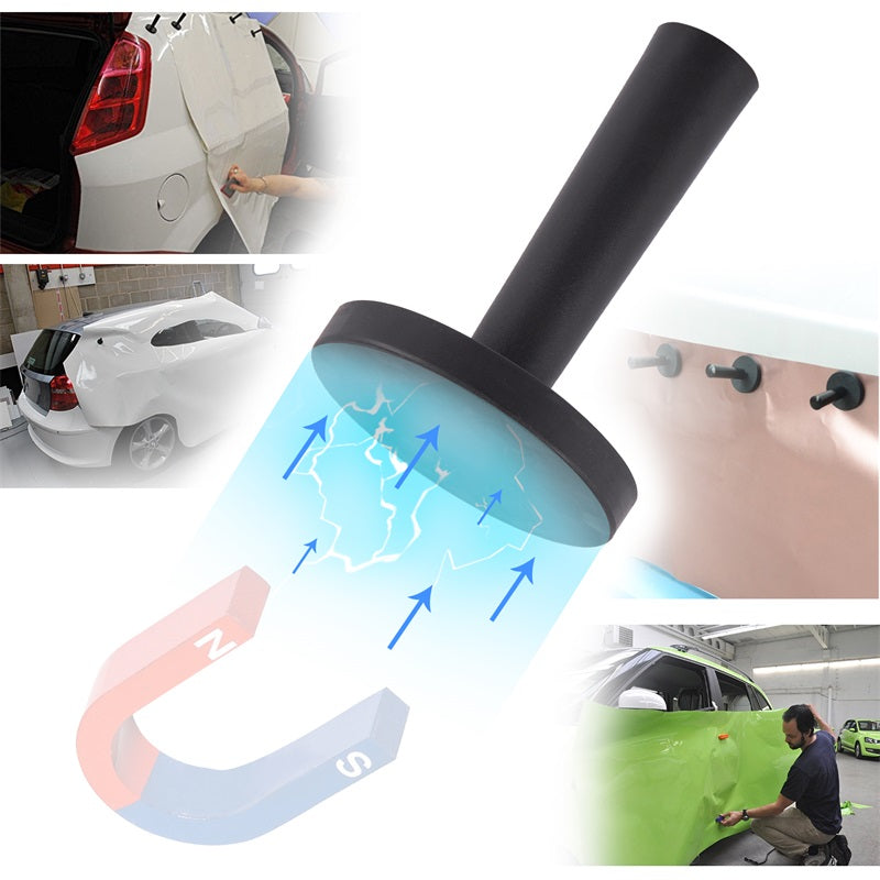 Auto Window Tinting Kit Car Wrap Dual Slim Squeegee/ Rubber Wiper Multi  Cleaning