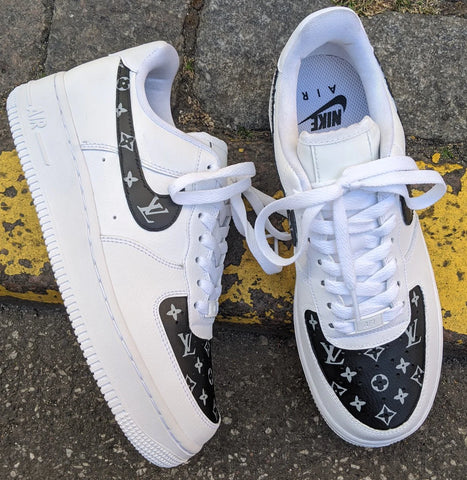 custom nike air force 1 lv design