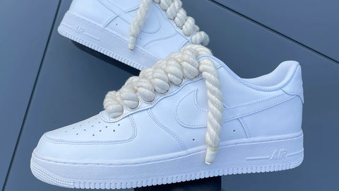 Rope laces custom af1