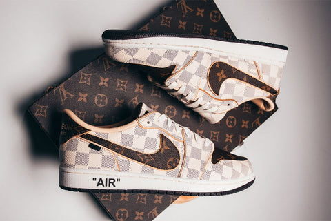 LV custom shoesurgeon nike air force 1