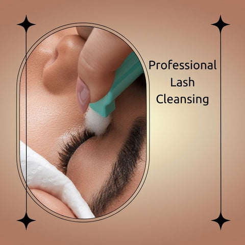 Maintenance and Cleaning Service for Eyelash Extensions.