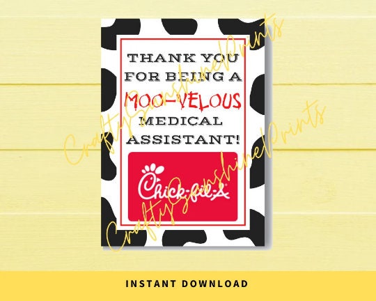 Teacher Appreciation Chick-fil-a Gift Gift Card Holder, Thanks for