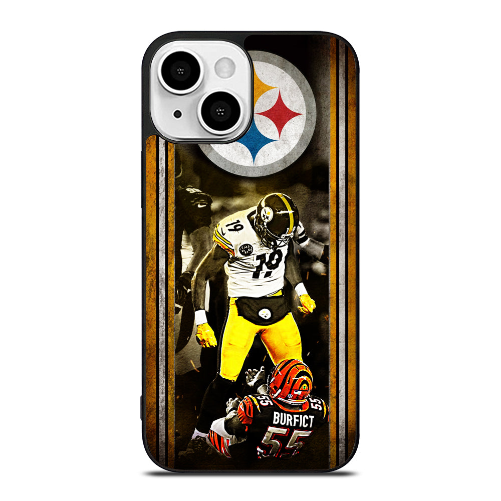19 Juju Smith Schuster Pittsburgh Steelers Iphone 13 Mini Hoesje Cc-75363-0