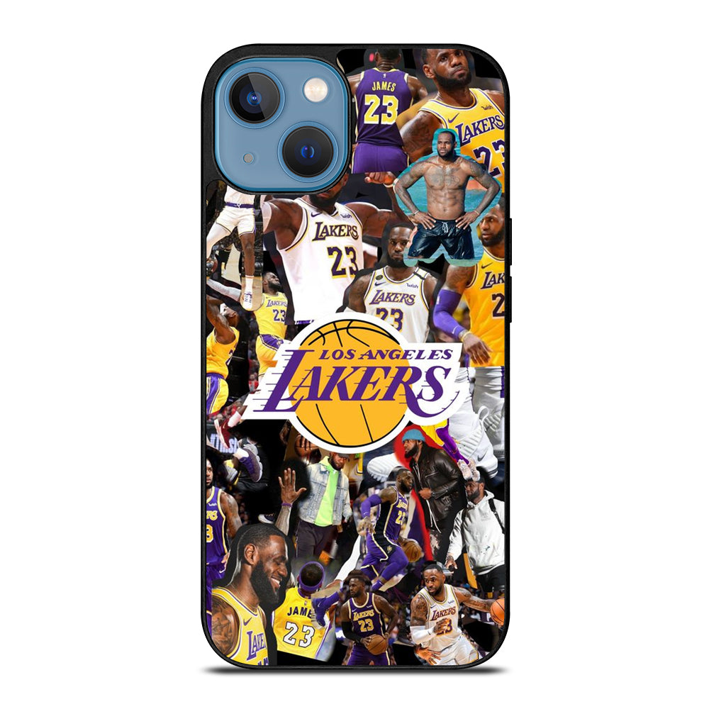 23 Lebron James La Lakers Collage Iphone 13 Hoesje Cc-52496-0