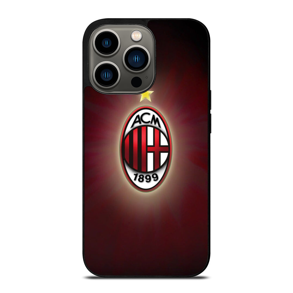 Ac Milan New Logo Calcio Champion Iphone 13 Pro Hoesje Cc-11018-0