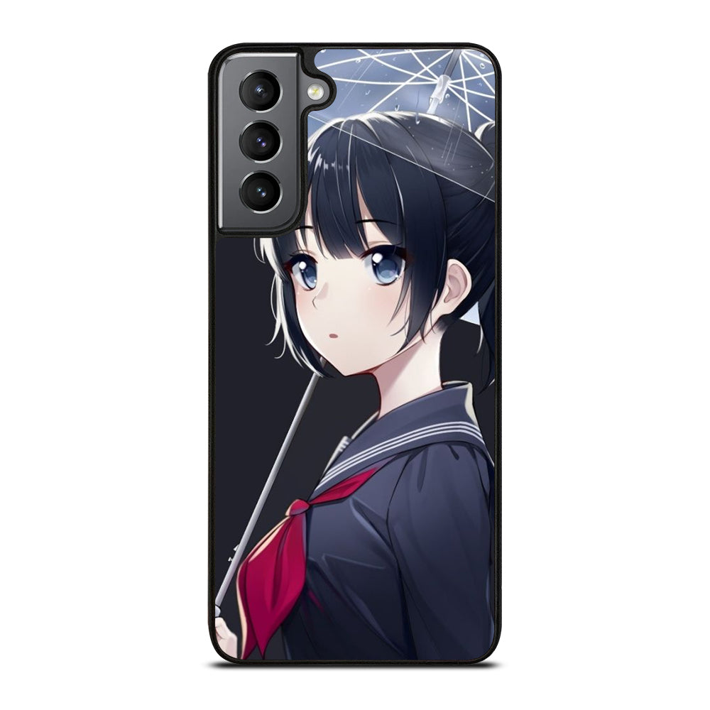 Anime Girl And Umbrella Samsung Galaxy S21 Plus 5g Case Cover Seasoncase