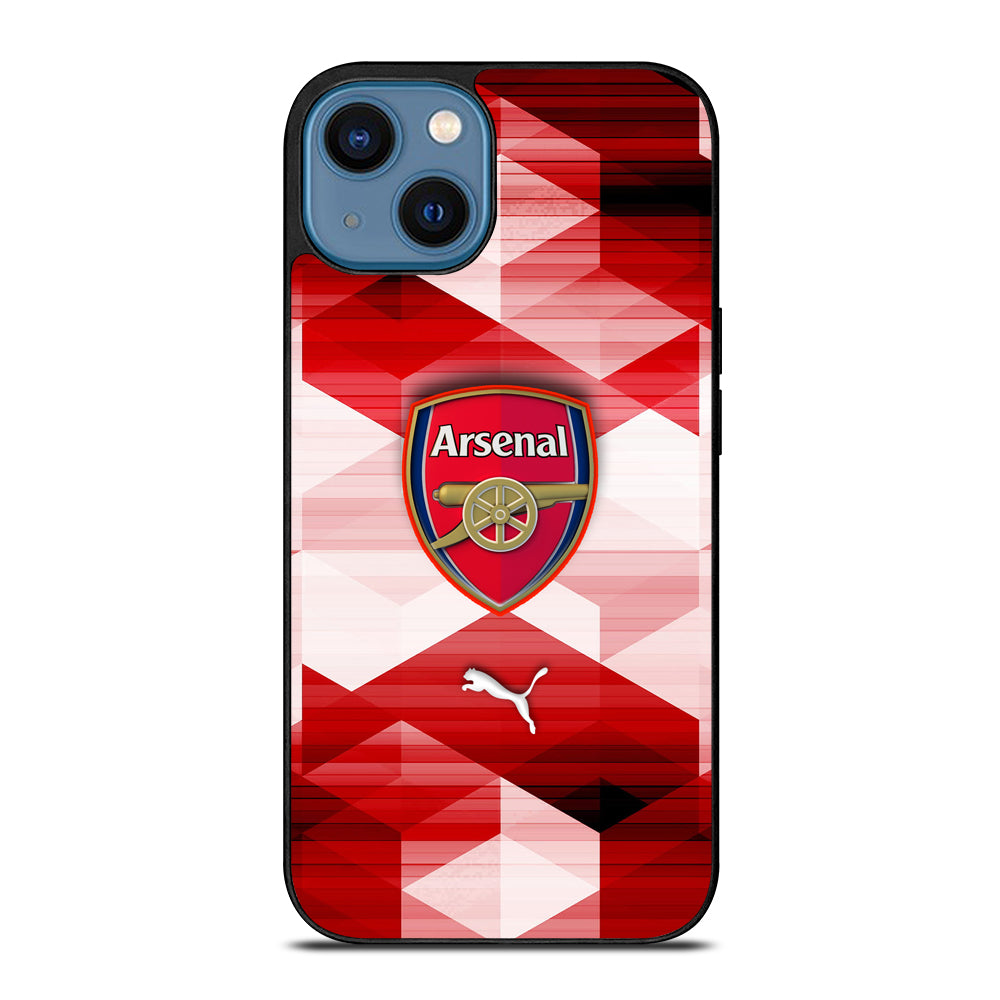 Arsenal Fc Logo Premier League Iphone 14 Hoesje Cc-16278-0