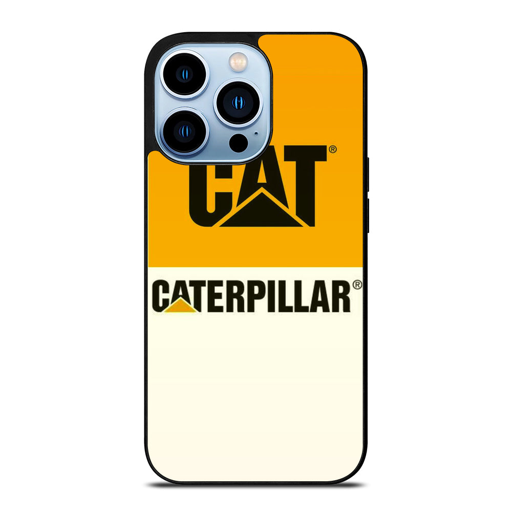 Cat Caterpillar Logo Yellow And White Iphone 13 Pro Max Hoesje Cc-17962-0