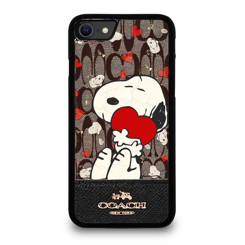 COACH SNOOPY LOVE iPhone SE 2020 Case Cover – Seasoncase