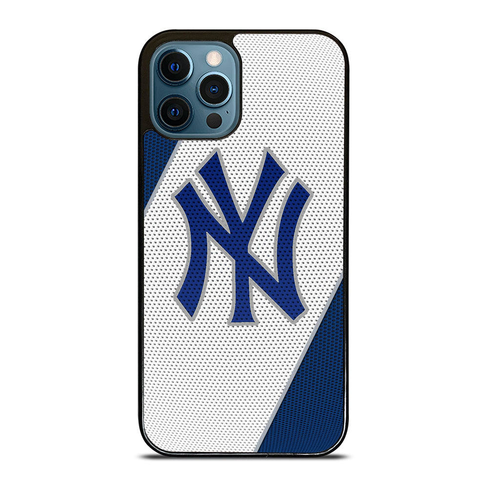 New York Yankees Logo Carbon 2 Iphone 12 Pro Max Hoesje Cc-16613-0