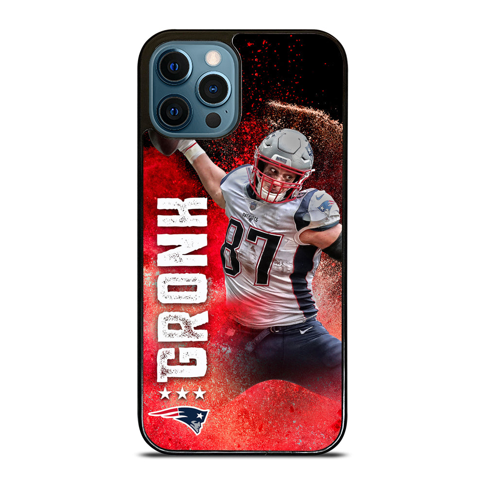 Rob Gronkowski New England Patriots Iphone 12 Pro Max Hoesje Cc-16536-0