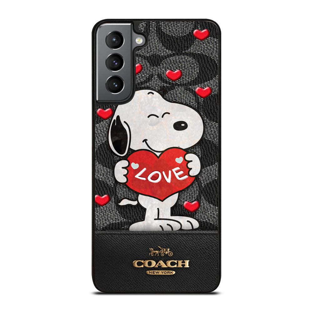 SNOOPY LOVE COACH NEW YORK 2 Samsung Galaxy S21 Plus 5G Case Cover –  Seasoncase