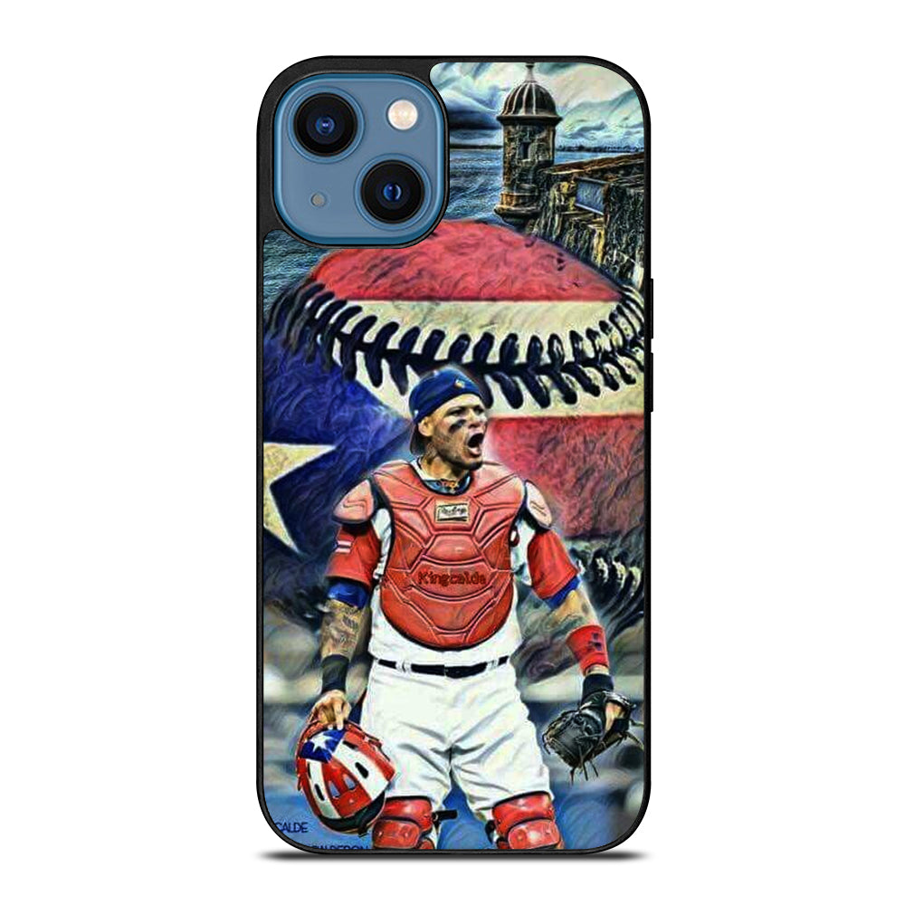 Yadier Molina Louis Cardinals Iphone 14 Hoesje Cc-87502-0