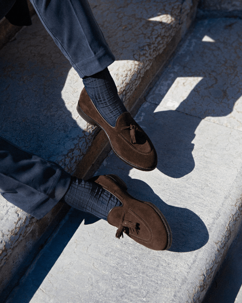 Mölle – Dark Brown Suede︱Myrqvist