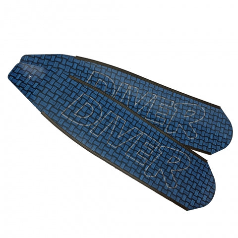 Spearfishing fins - Ocean - BlueGreen - carbon / full-foot