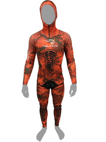 1.5MM/3MM Camouflage Wetsuit Cylinder Surf Fishing Dive Equip