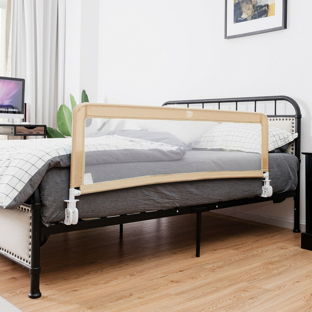 LIVINGbasics 59'' Baby Bed Rails, Swing Down Extra Long Bed Bumper Sleep  Bedrail with Reinforced Anchor Safety System for Twin, Full, Queen, King  Mattress : : Baby