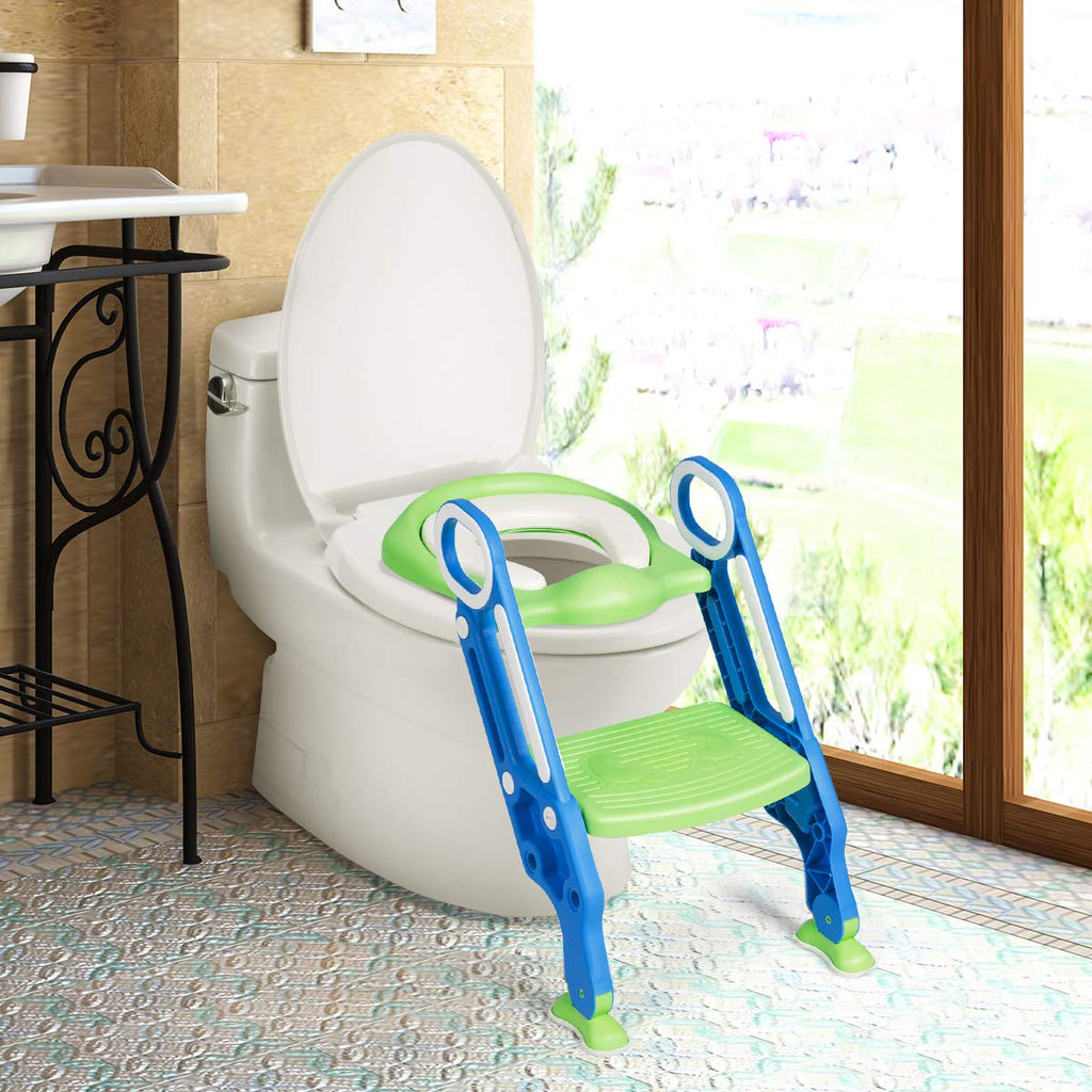  BABY JOY Realistic Potty Training Toilet, Potty Seat