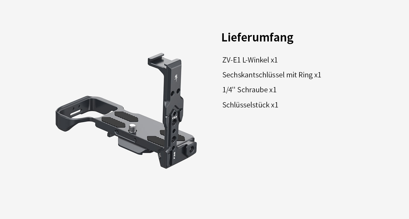 Ulanzi Falcam F22 & F38 & F50 Quick Release L-Winkel  für Sony ZV-E1