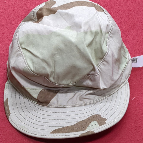 VINTAGE US Army 7 1/8 Patrol Cap BDU Woodland Class 1 Camo (11s23