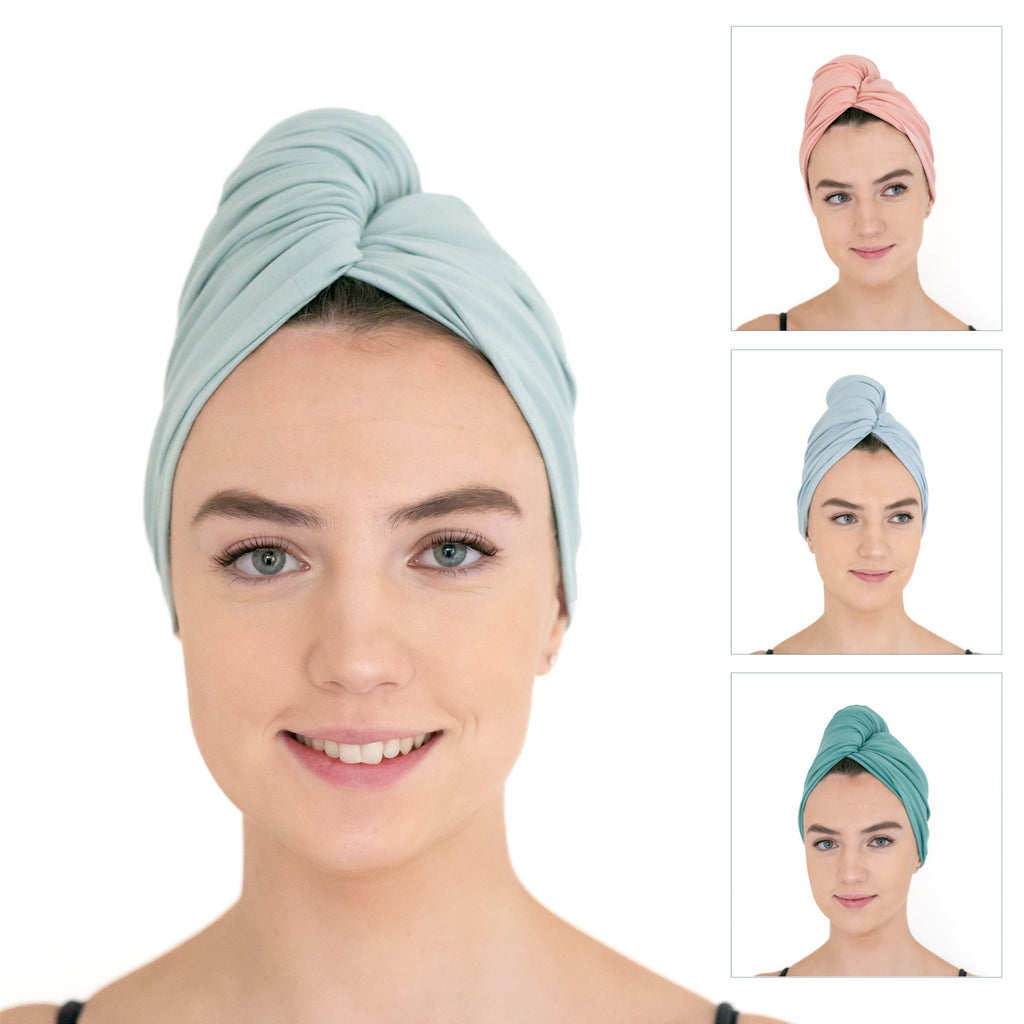1pcs Microfibre After Shower Hair Drying Wrap Womens Girls Ladys Towel  Quick Dry Hair Hat Cap