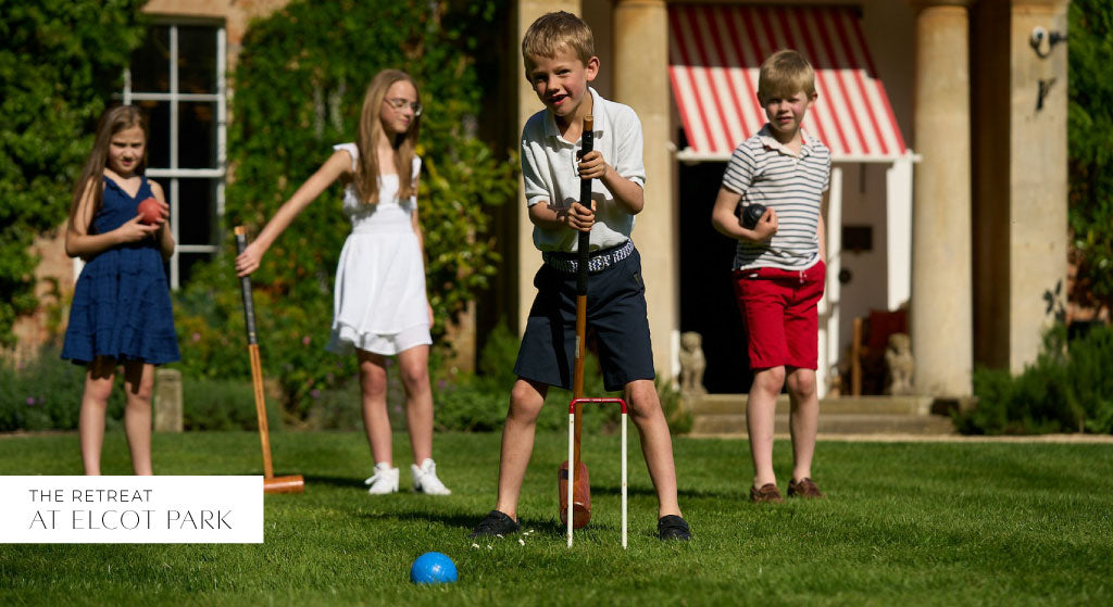 Children Playing At Elcot Park