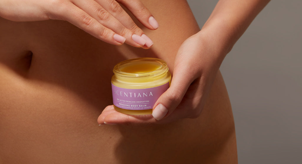 Woman Holding Scentiana Body Balm