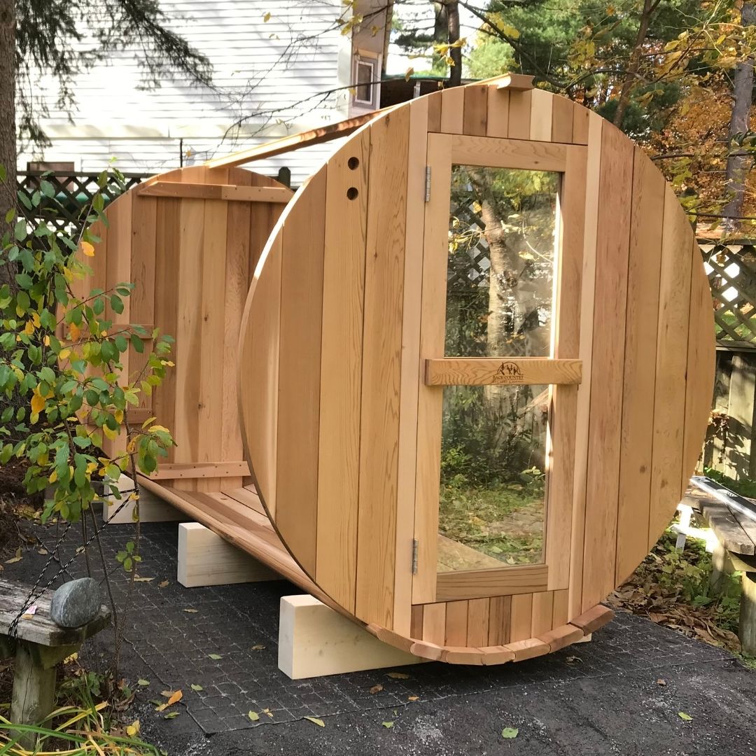 Cedar Barrel Sauna - 6 Person – Cedar Spring Recreation