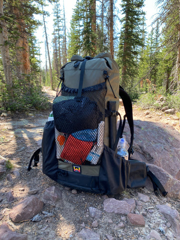 Waymark Gear LITE 50 Liter Backpack for Backpacking