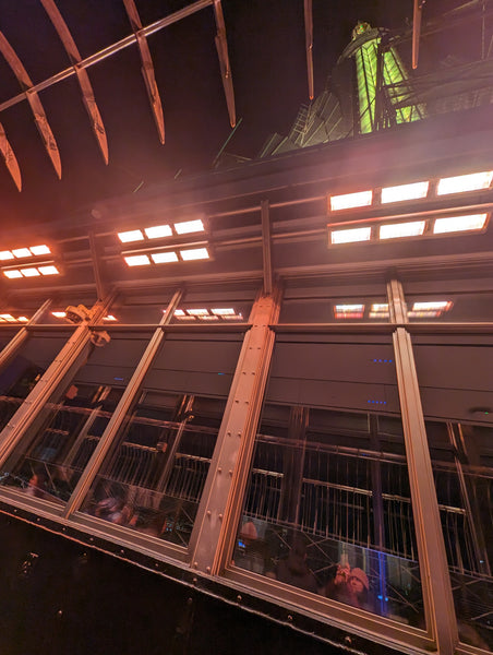Empire State Building Heat Lamps at Night