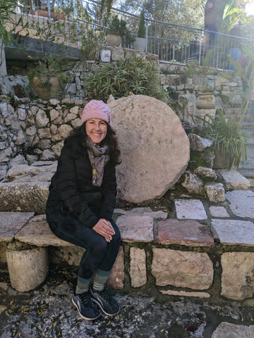 Garden Tomb Jerusalem Round Stone