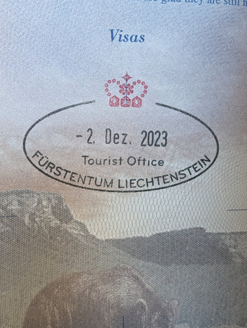 liechtenstein passport stamp