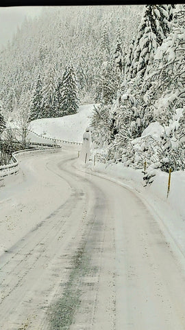 malbun snowy roads