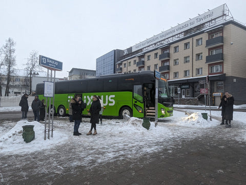 Bus to Vilnius
