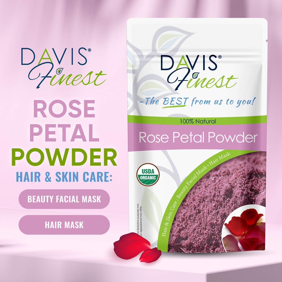 Rose Petal Powder