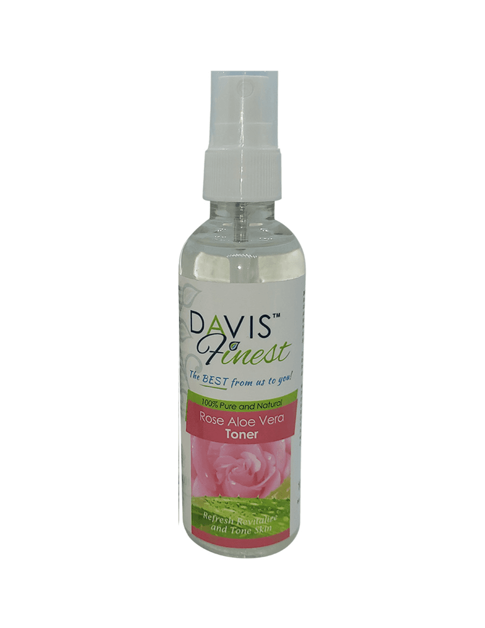 Rose Aloe Vera Toner davisfinest.com 5