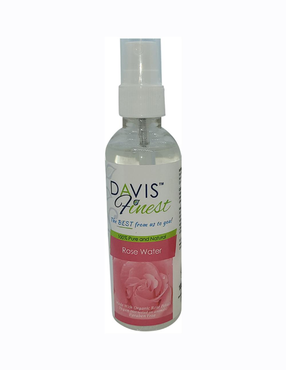 Rose Water Toner davisfinest.com 2