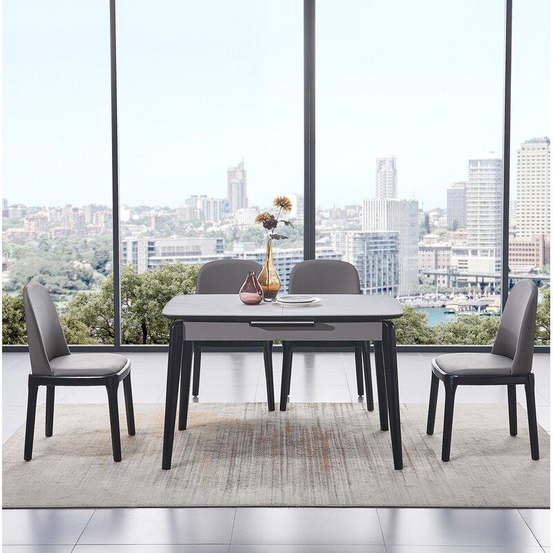 wonderly 5 piece extendable dining set