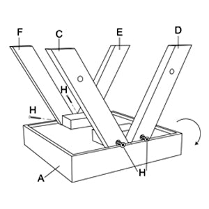 Solution4Patio Adorable Squirrel Feeder Picnic Table Shaped with Mirror, Corn Cob Holder and Snack Mesh Tray, for Fruit, Nuts, Peanut Butter Treats, Eay to Install