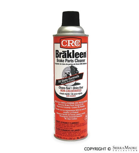 Brake and Parts Cleaner aerosol can net 14.39 oz