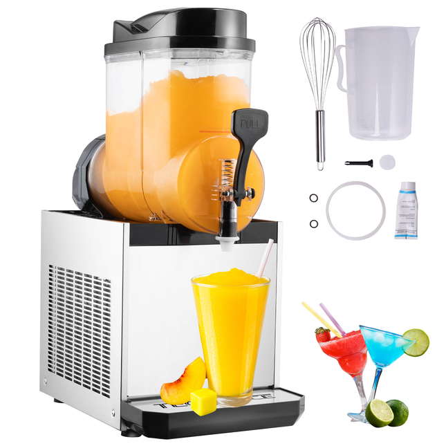 Commercial 8L Juice Drink Dispenser Single Beverage Cold / Warm Drink  Dispenser